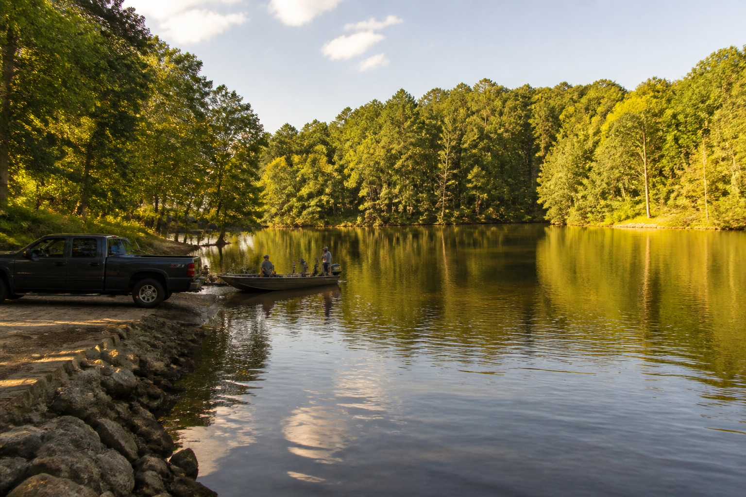 Lake Habeeb Fishing - Rocky Gap