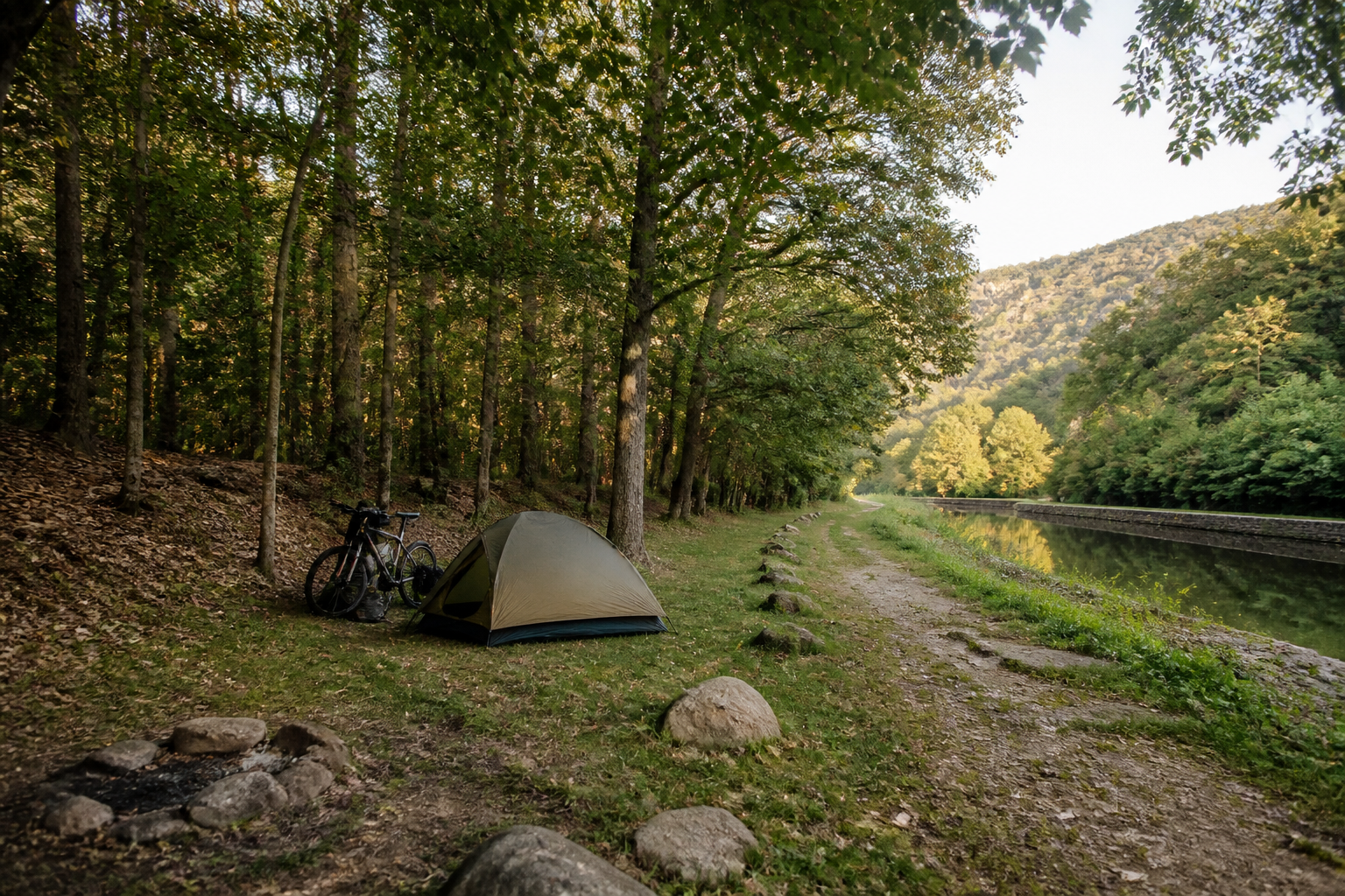 Evitts Creek Hiker-Biker Campsite