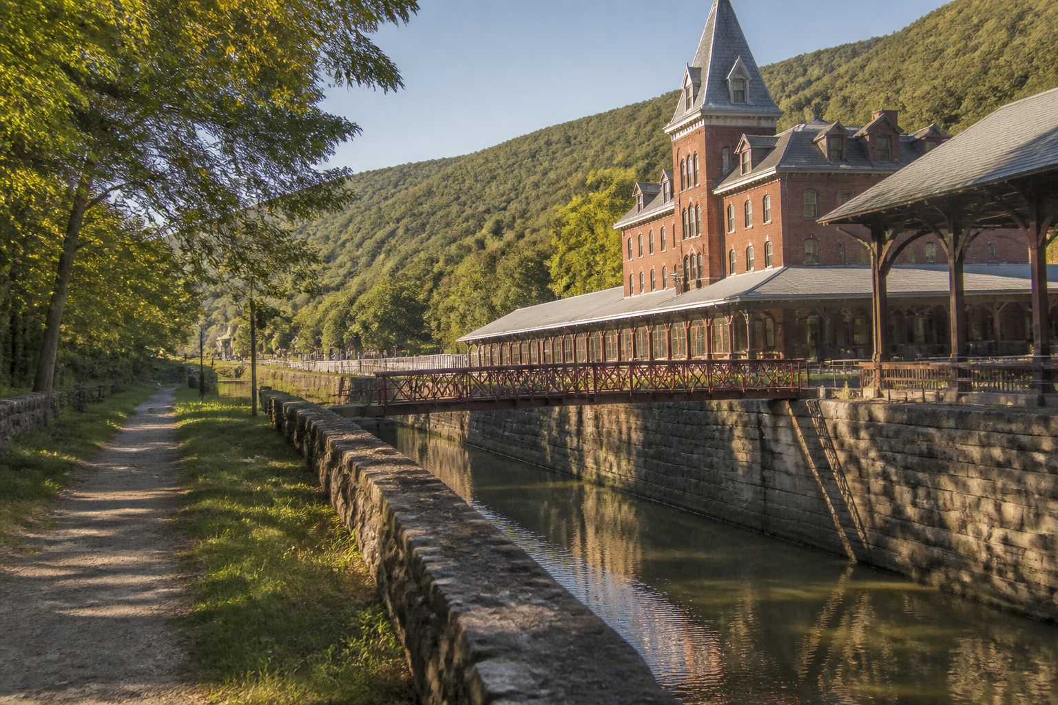 C&O Canal Towpath – Cumberland Visitor Center
