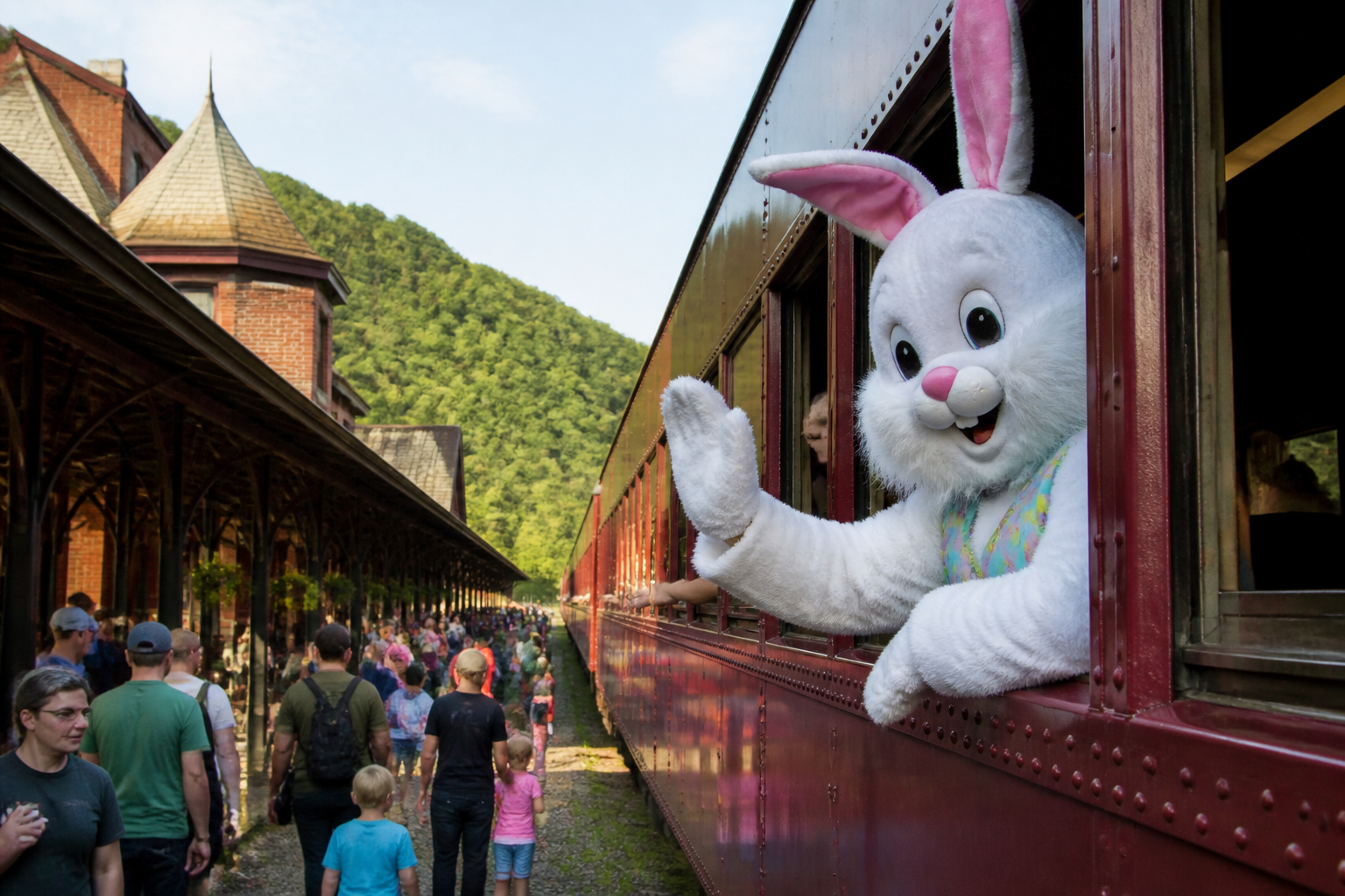 WMSR Easter Bunny Train