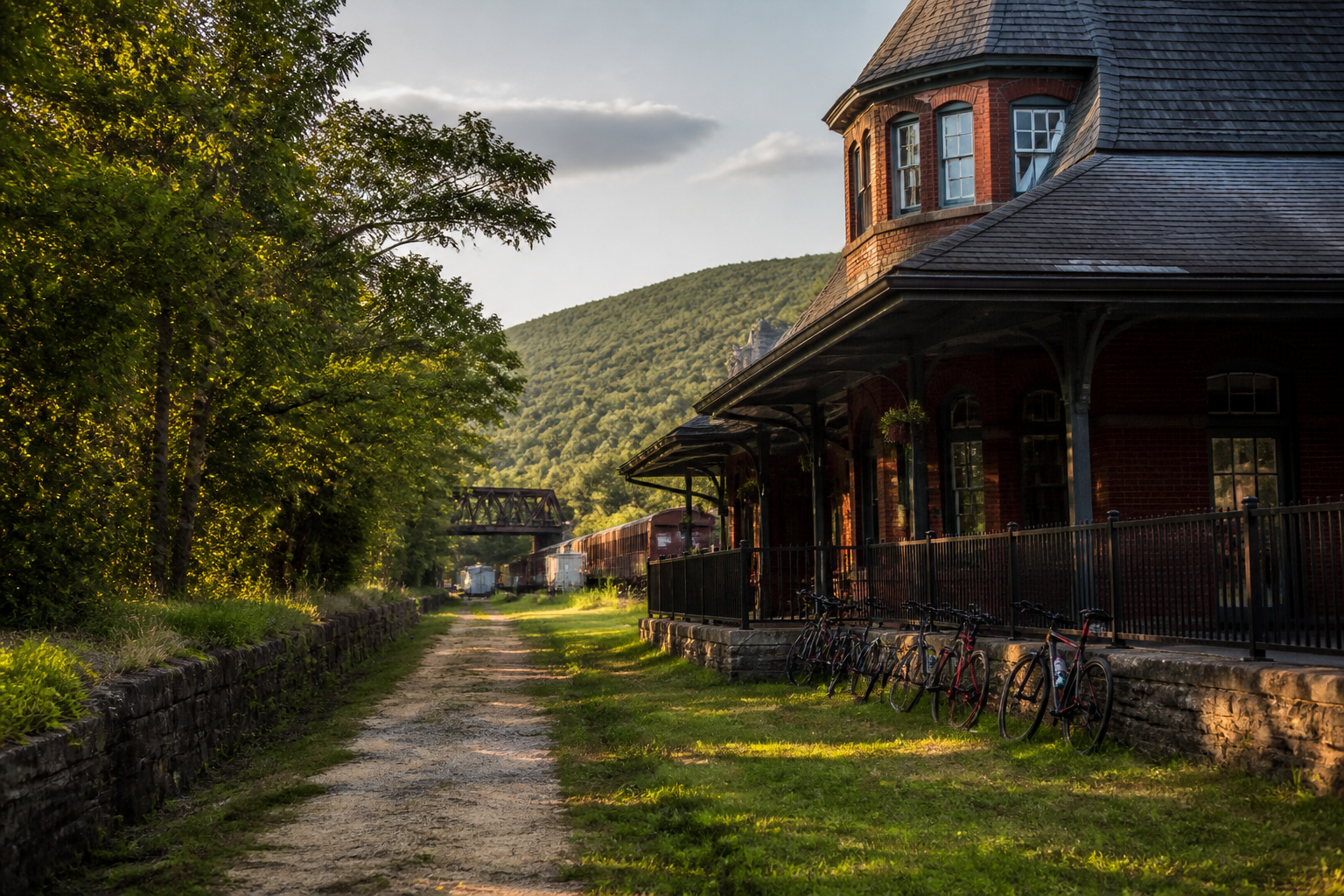 Great Allegheny Passage - Frostburg Depot